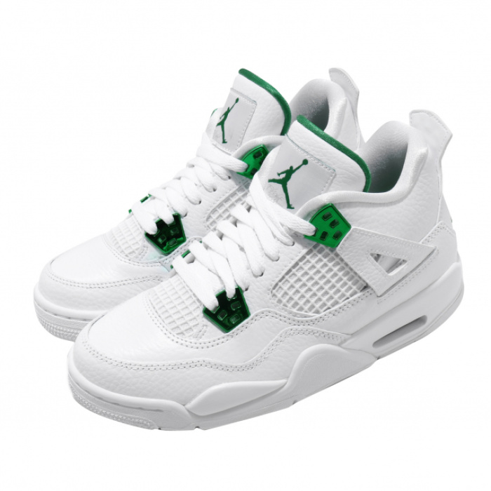 Air Jordan 4 GS Metallic Green - Image 2