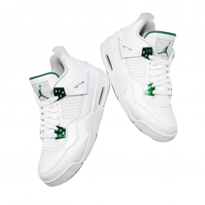 Air Jordan 4 GS Metallic Green - Image 3