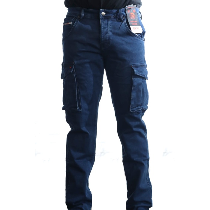 Men's Diesel multi-pocket straight Jeans - Blue
