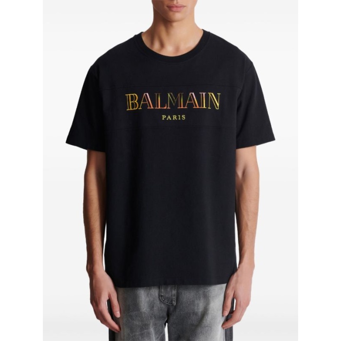 Balmain Vintage Balmain embroidered T-shirt - Image 2