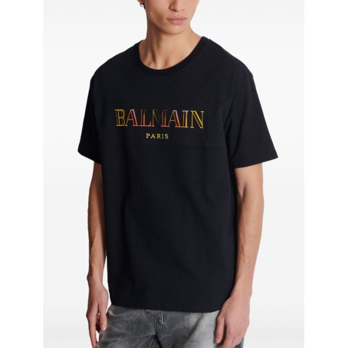 Balmain Vintage Balmain embroidered T-shirt - Image 3