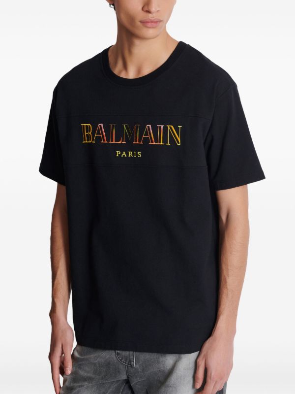 Balmain Vintage Balmain embroidered T-shirt - Image 3