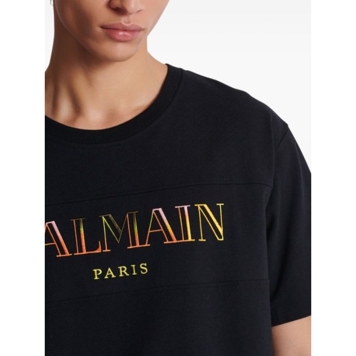 Balmain Vintage Balmain embroidered T-shirt - Image 4